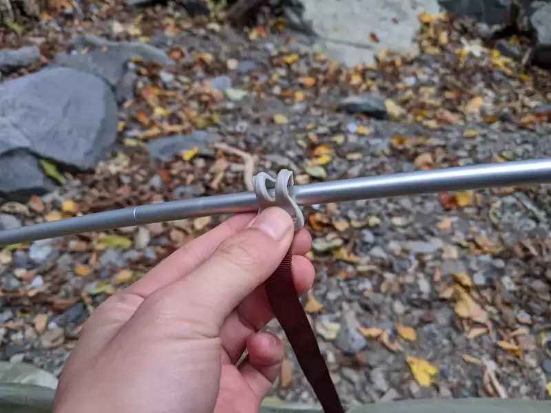 フライクリーク HV UL 1 EX の組み立て方 フック