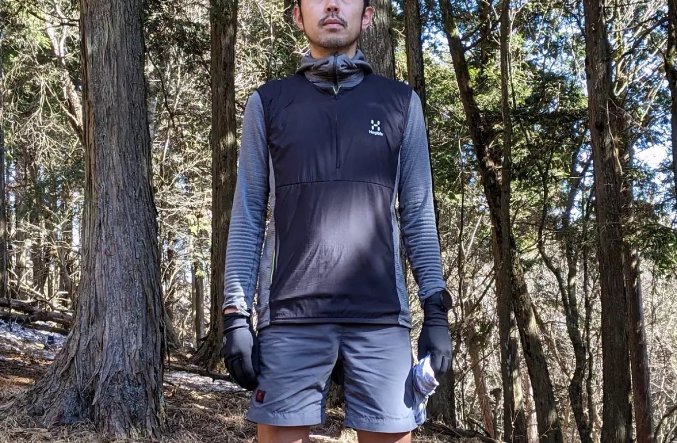 ホグロフス ハイブリッドフリースベスト-考察に優れたアウトドアベスト