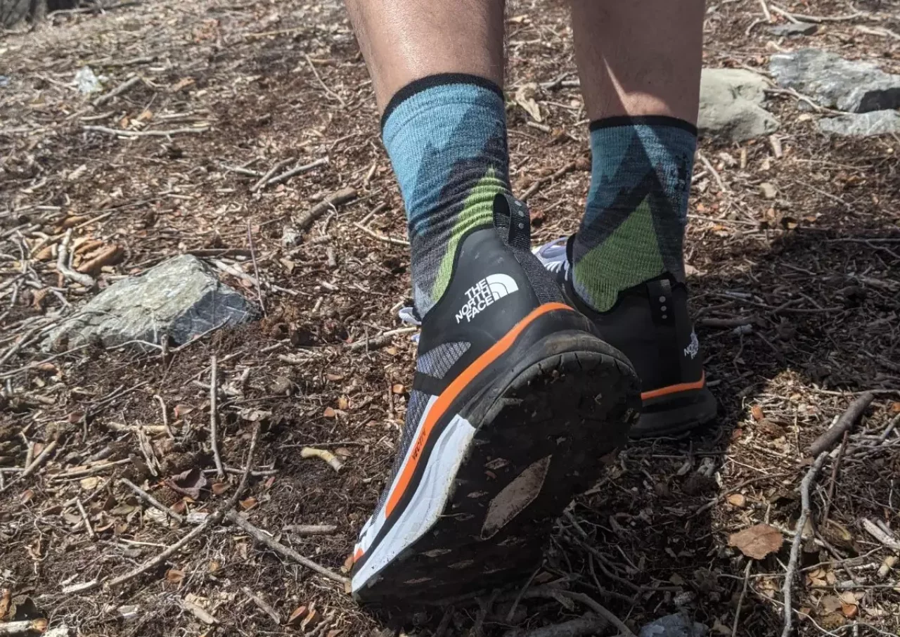 THE NORTH FACEトレイルランニングシューズ ベクティブ インフィニティ 安定感