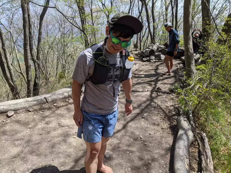 水沢山の登山コース