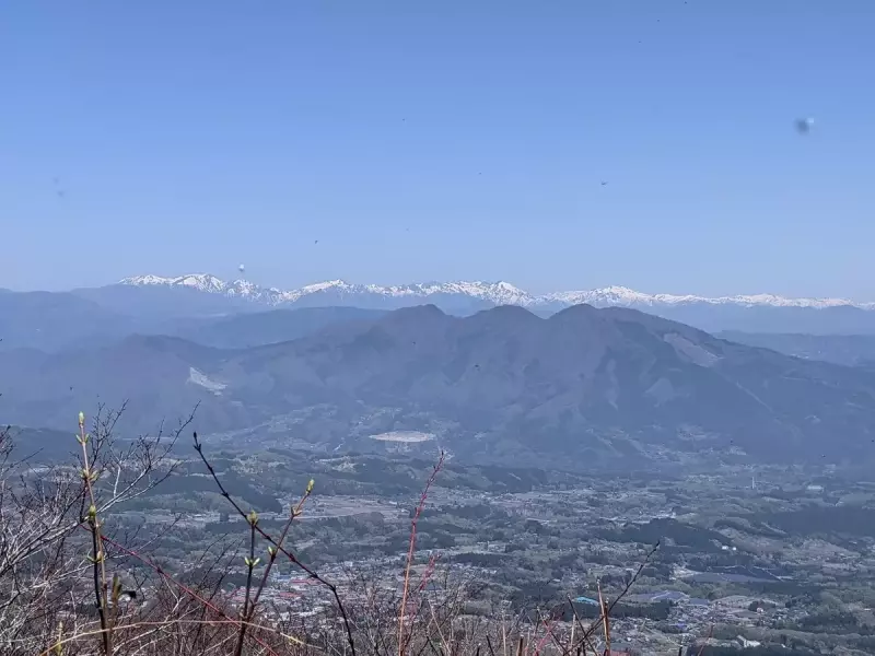 水沢山の頂上