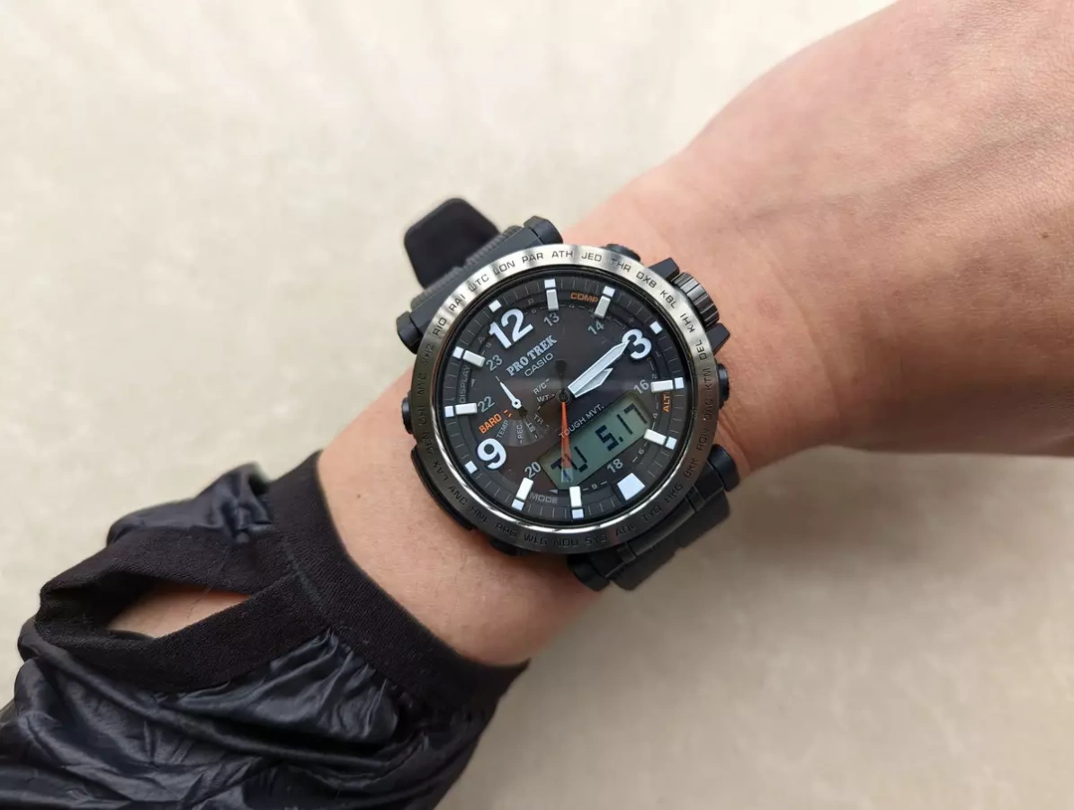 【レビュー】プロトレッククライマーライン−最も人気が高いビッグフェイスモデルPRW−6611Y