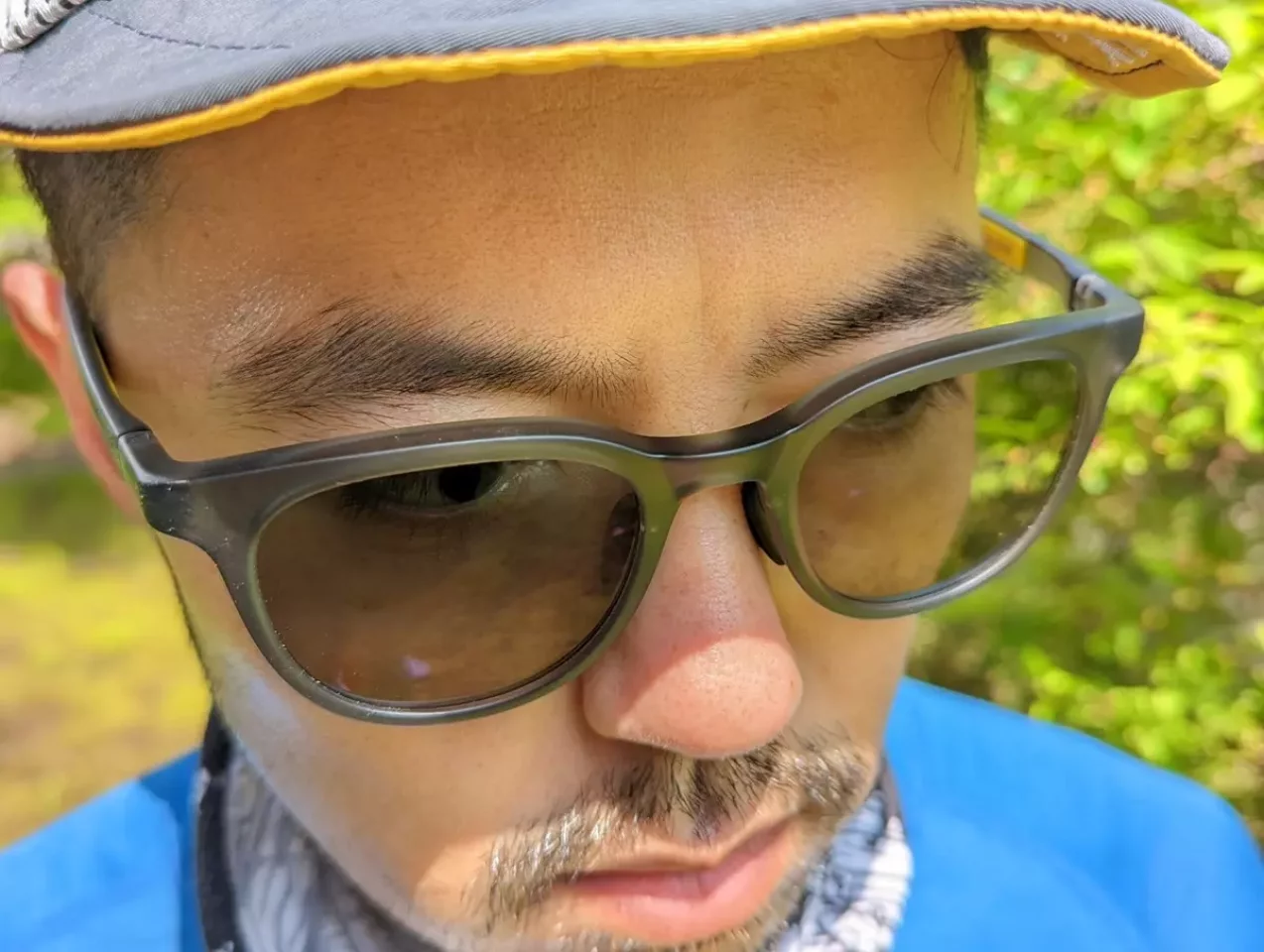 汗でずれ落ちない装着感