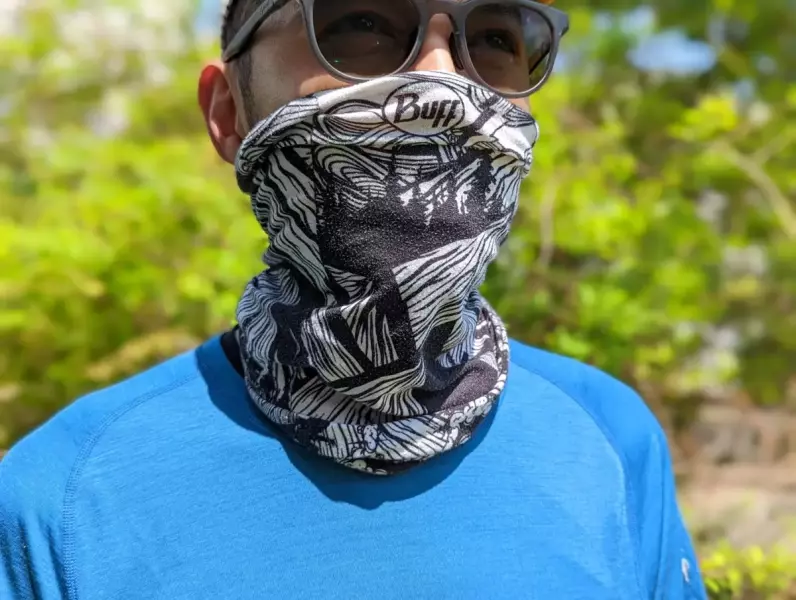 マスクにも日焼け防止にもなる『BUFF オリジナル』