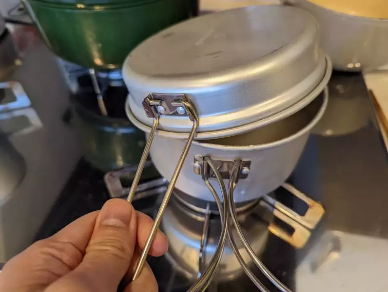 アルミパーソナルクッカーセットの紹介