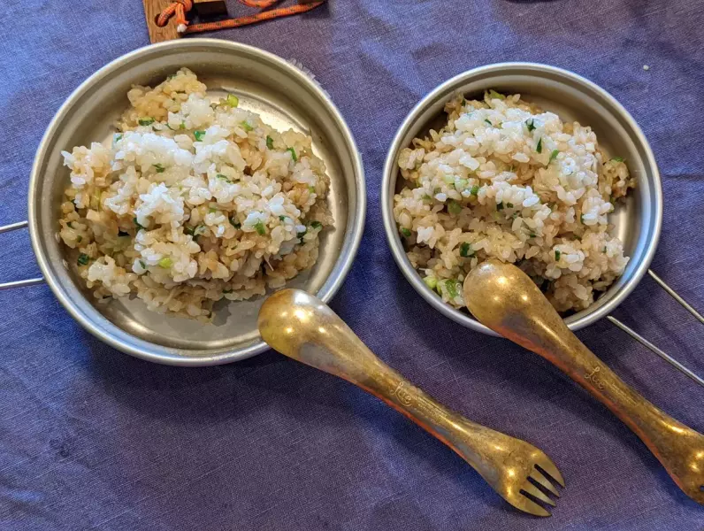 2人前山ごはんの材料と作り方 完成