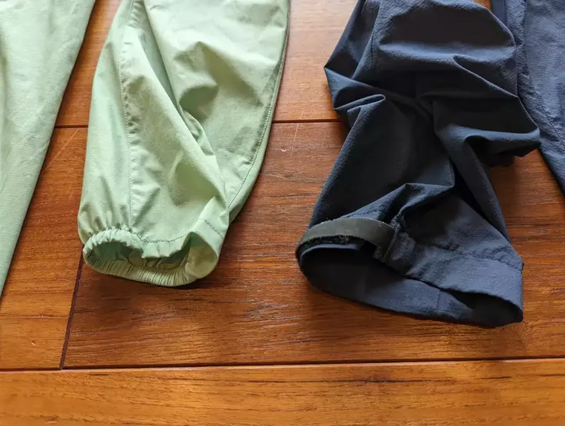 軽量化とシンプル化へのこだわりを見せる袖