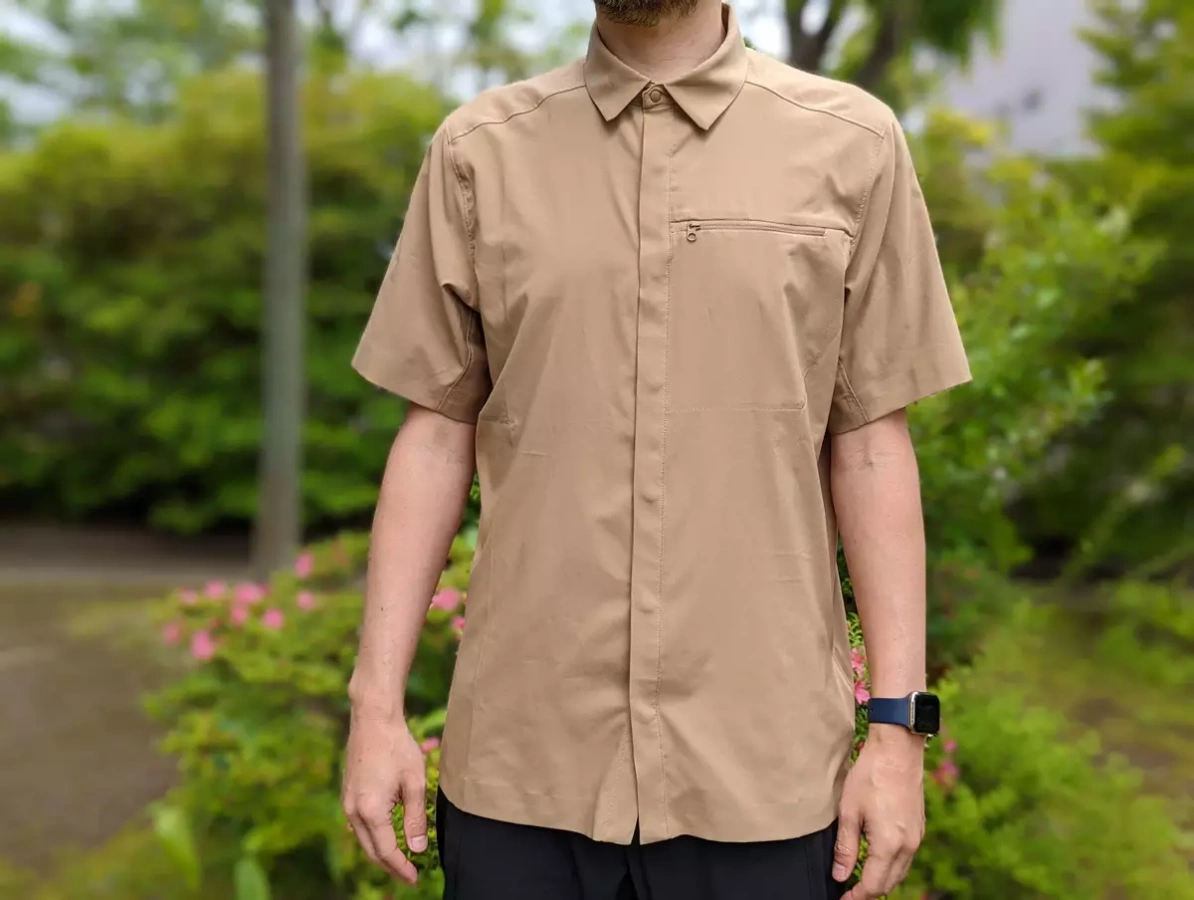 【レビュー】通気性と速乾性に優れた登山におすすめのシャツ-アークテリクス スカイライン シャツ