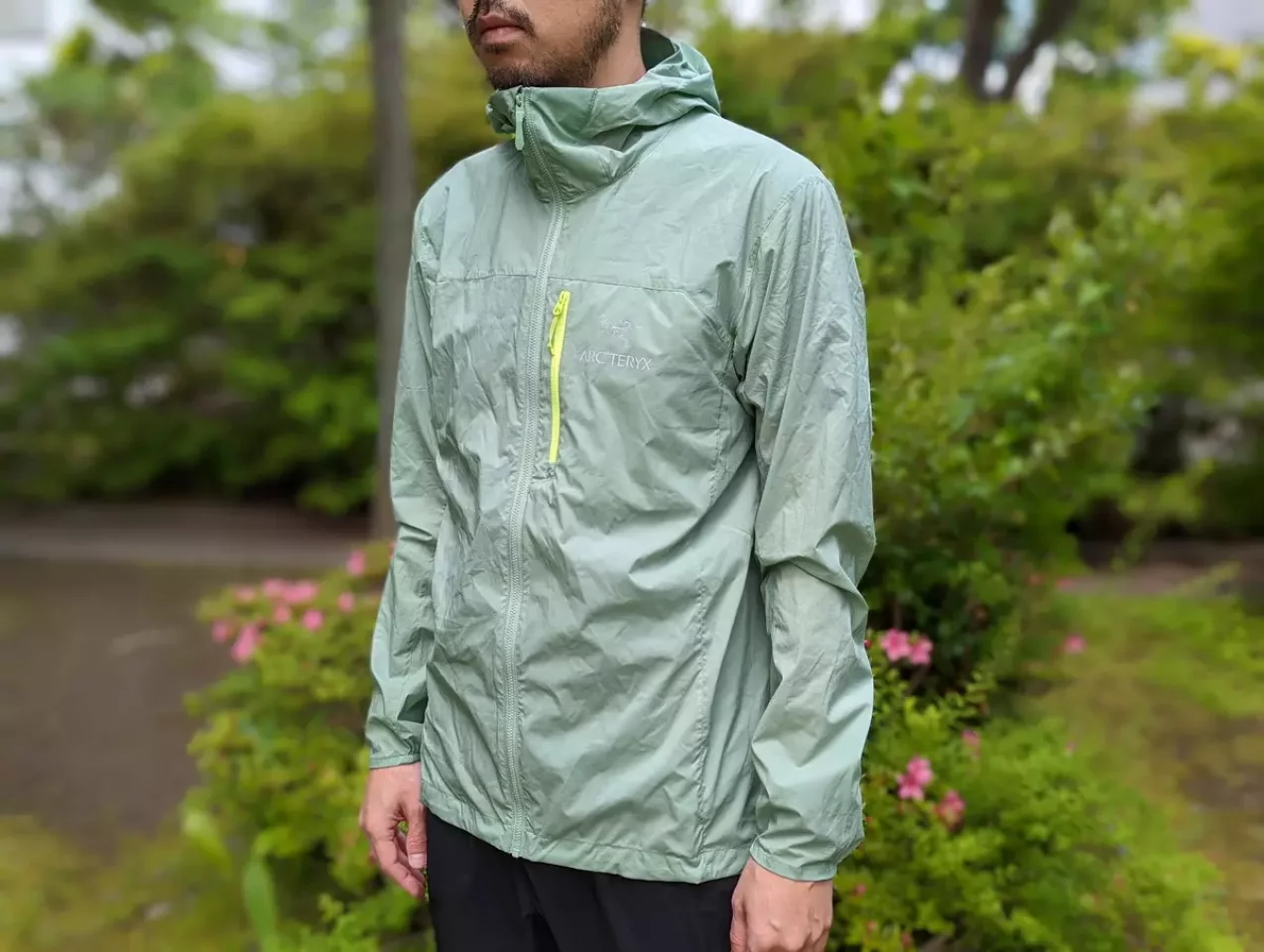 サイズ感 アークテリクス スコーミッシュフーディ