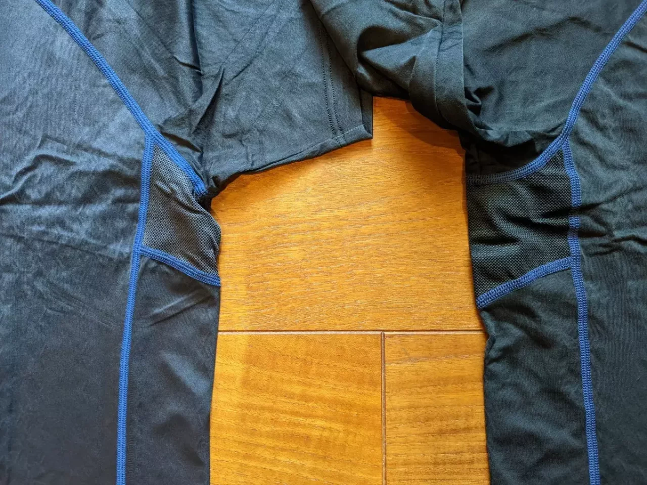 メッシュパネルで効果的に汗や蒸れを排出