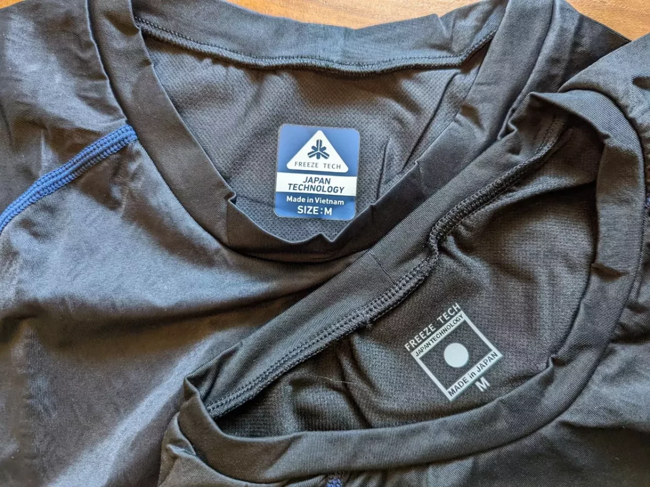 フリーズテックの氷撃冷感プリントでいつでも涼しいベースレイヤー