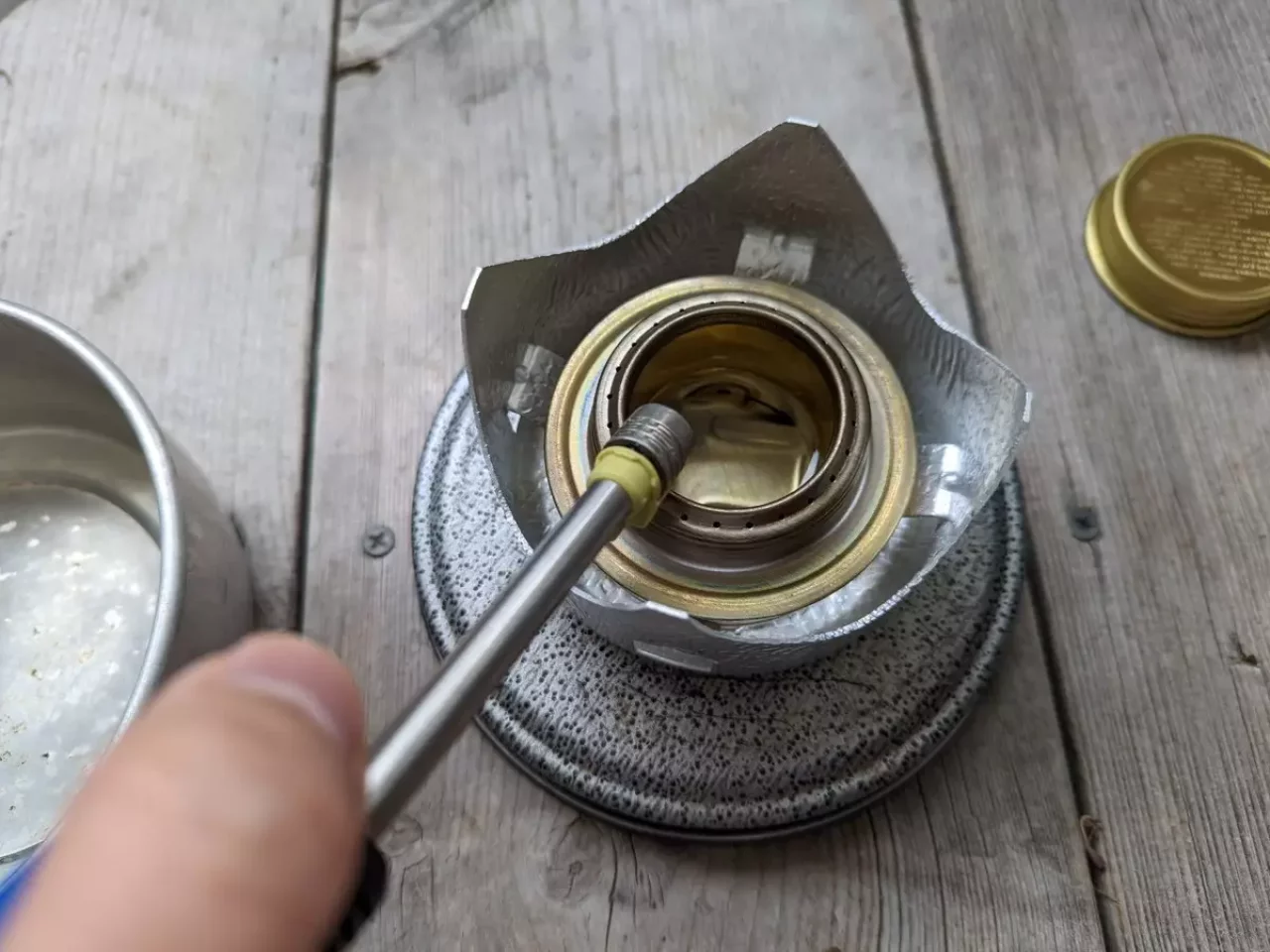 SOTOのスライドガスマッチ