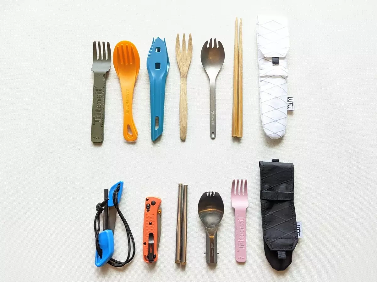 登山用カトラリーの選び方−素材とタイプで選ぼう