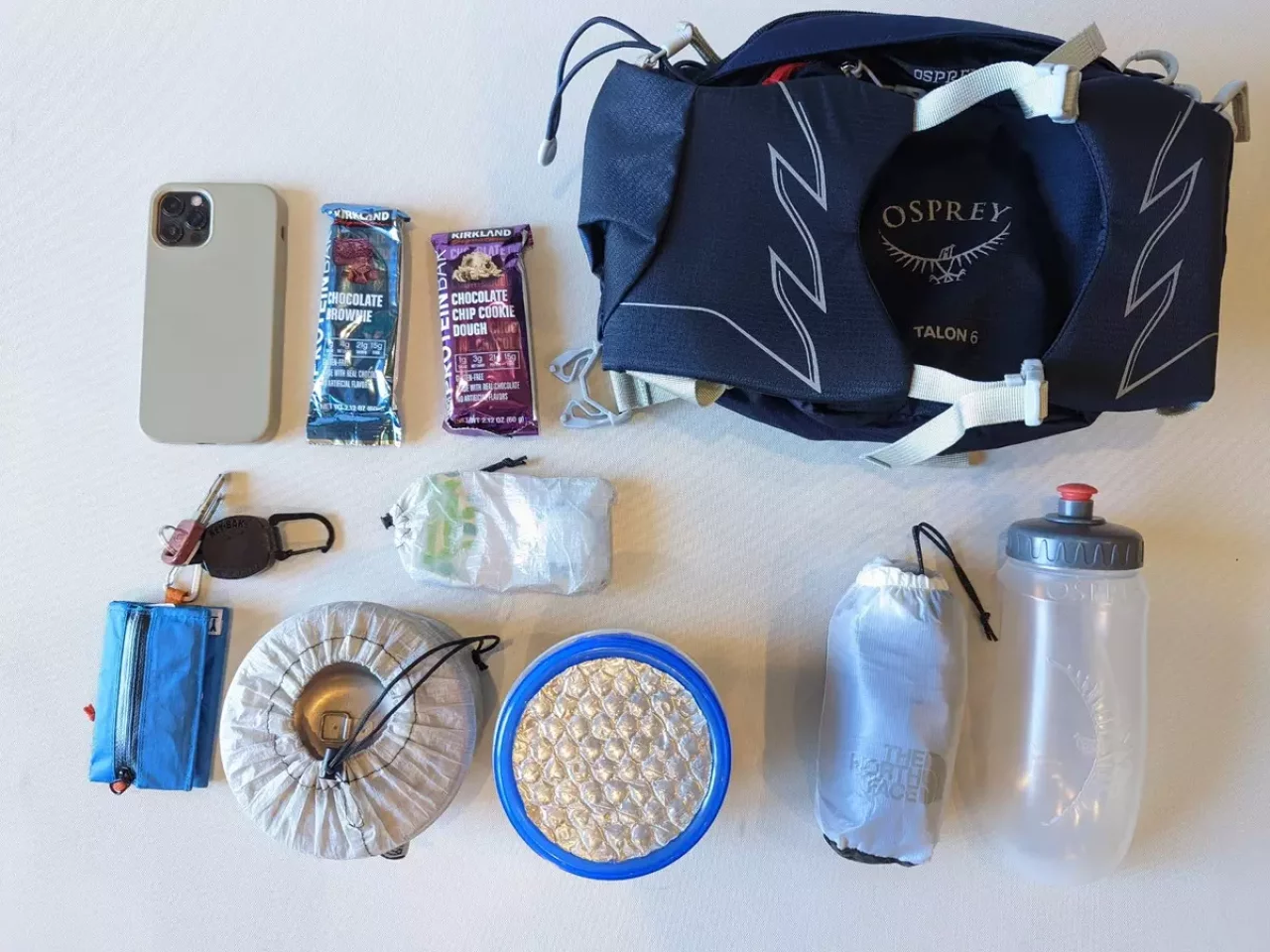 オスプレー タロン6に収納する道具リスト