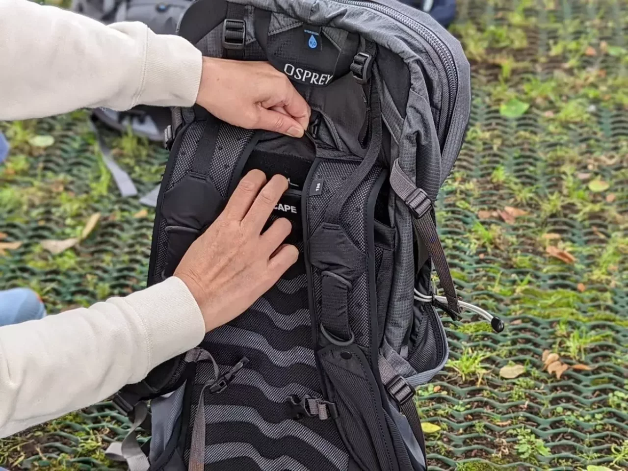 ザックのフィッティング方法