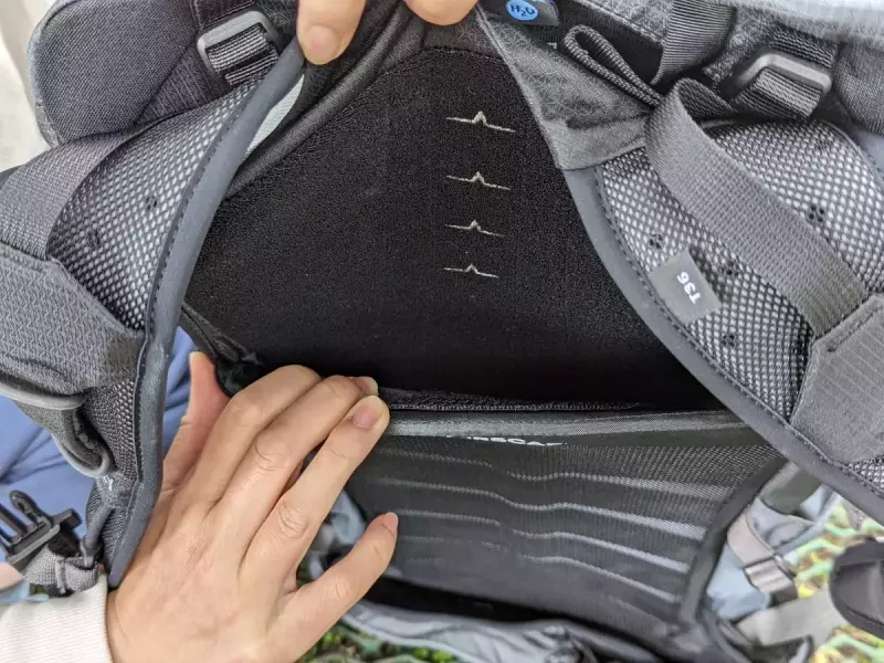 ザックのフィッティング方法