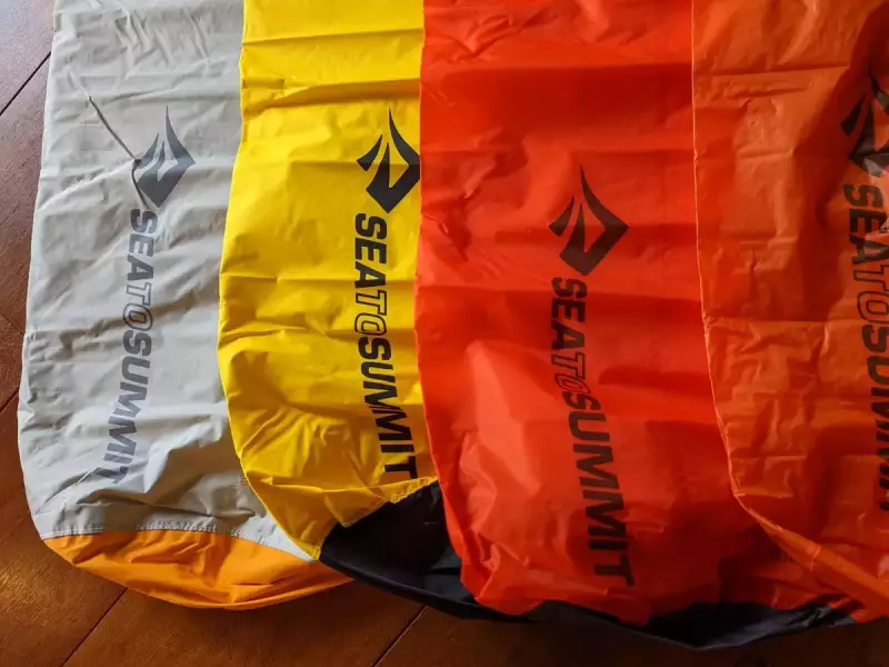 ドライサックに入れる物をグルーピングしよう