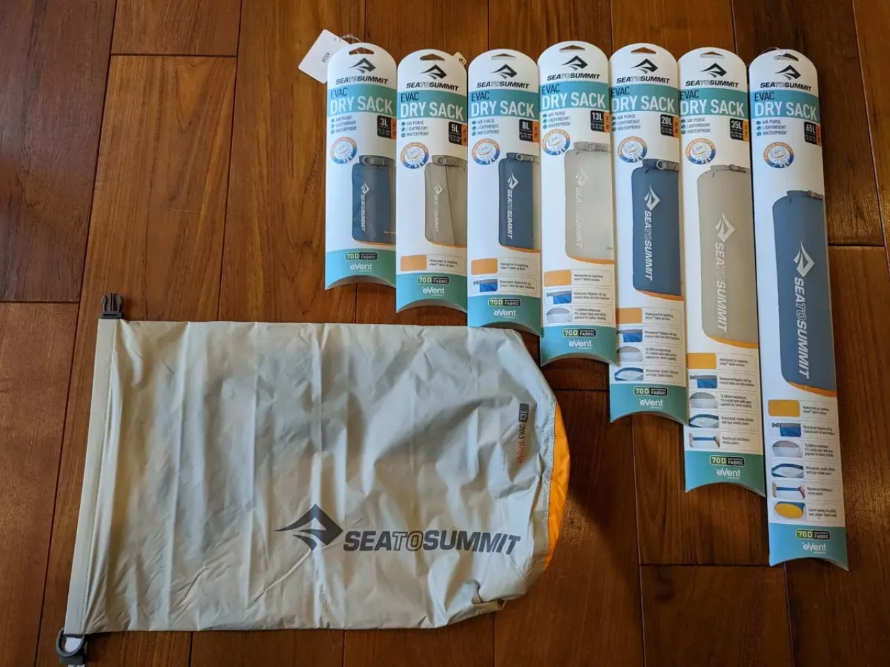 シートゥサミット-eVac ドライサック