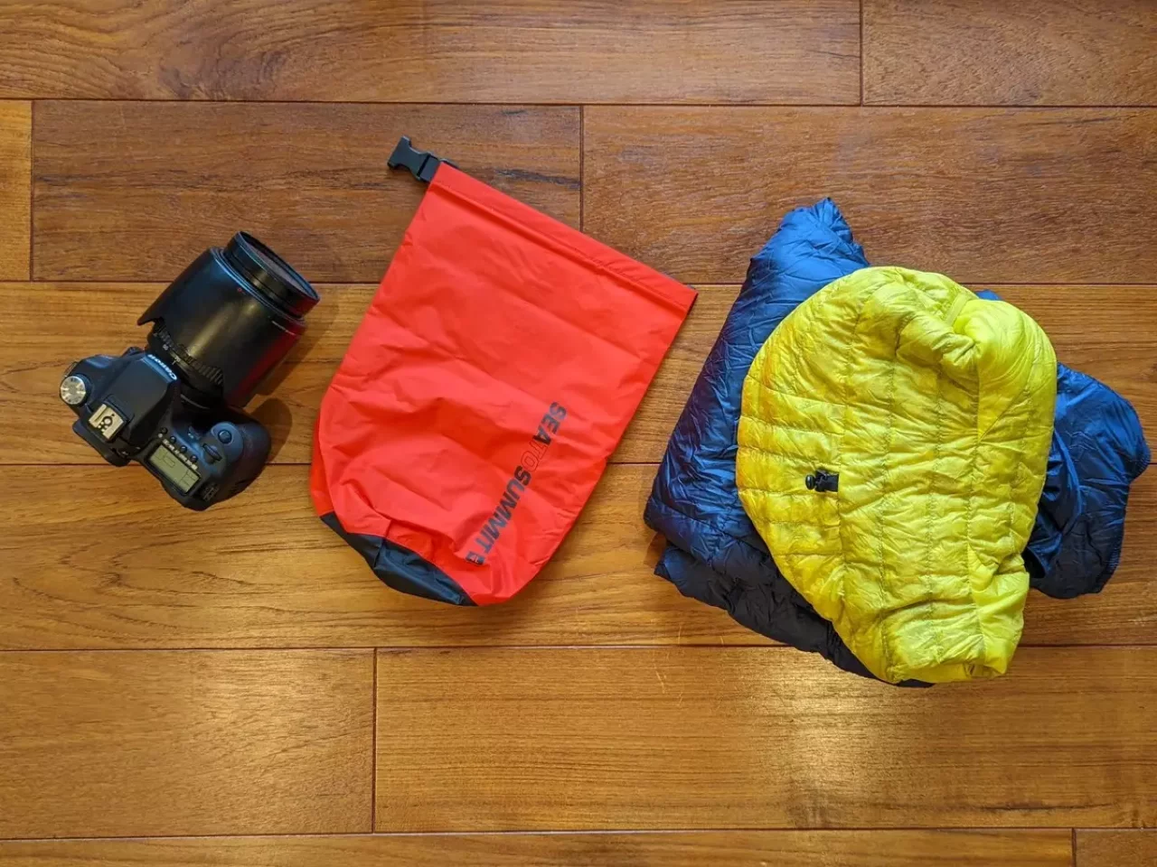 4L-汎用性が高いドライバッグ 収納する装備の目安