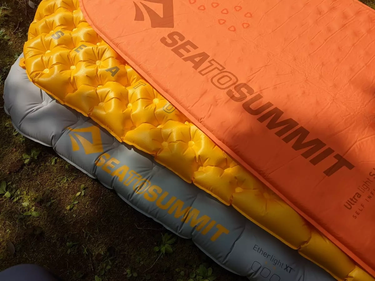 シートゥサミットのスリーピングマット比較-寝心地No.1は?最軽量はどれ?