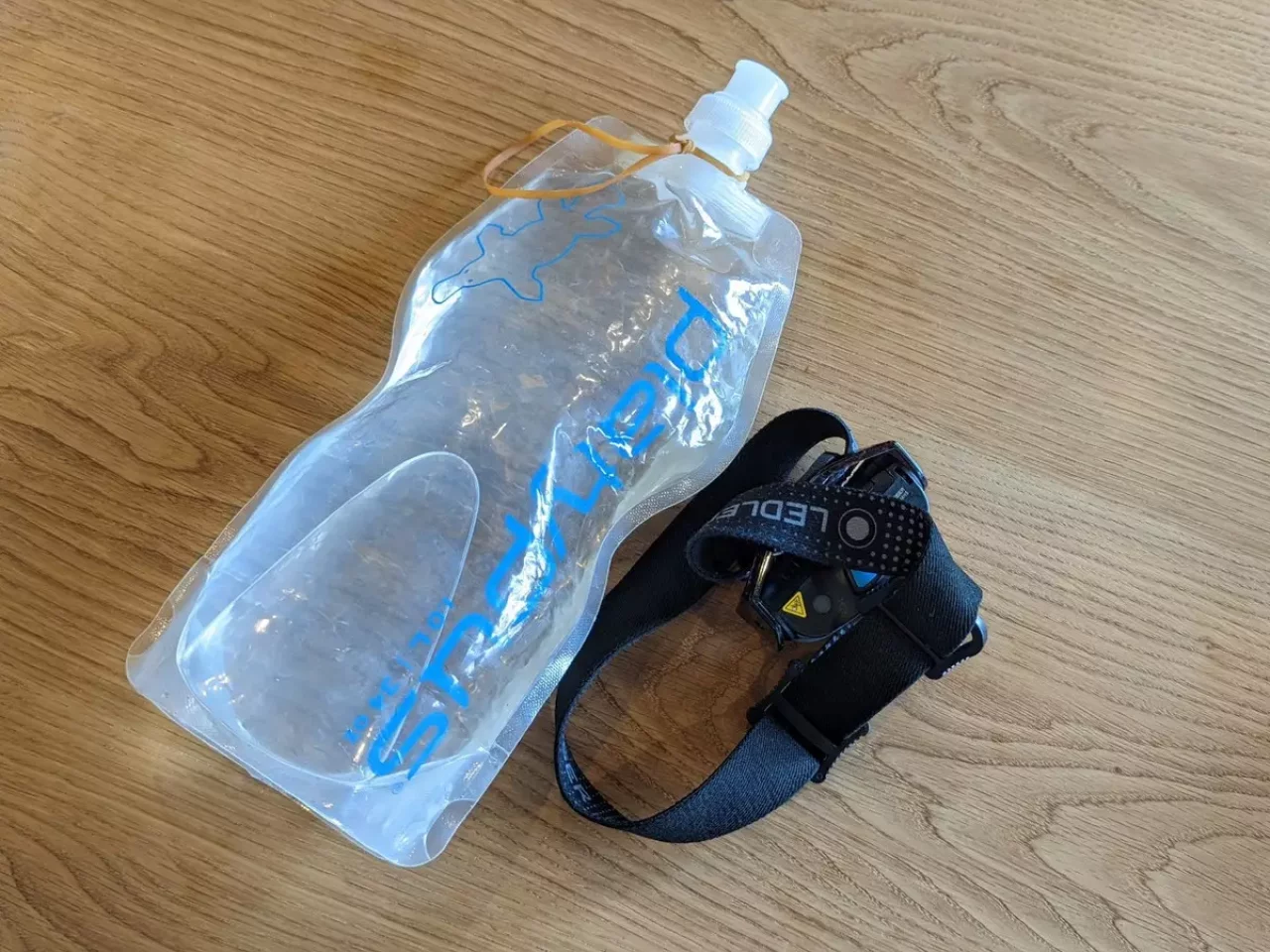 プラティパスとヘッドライトを使った簡易ランタン