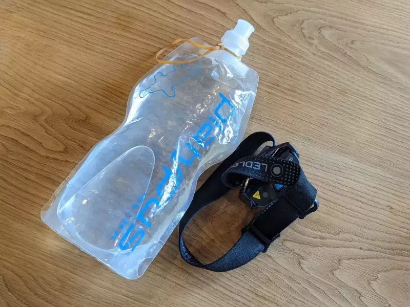 プラティパスとヘッドライトを使った簡易ランタン