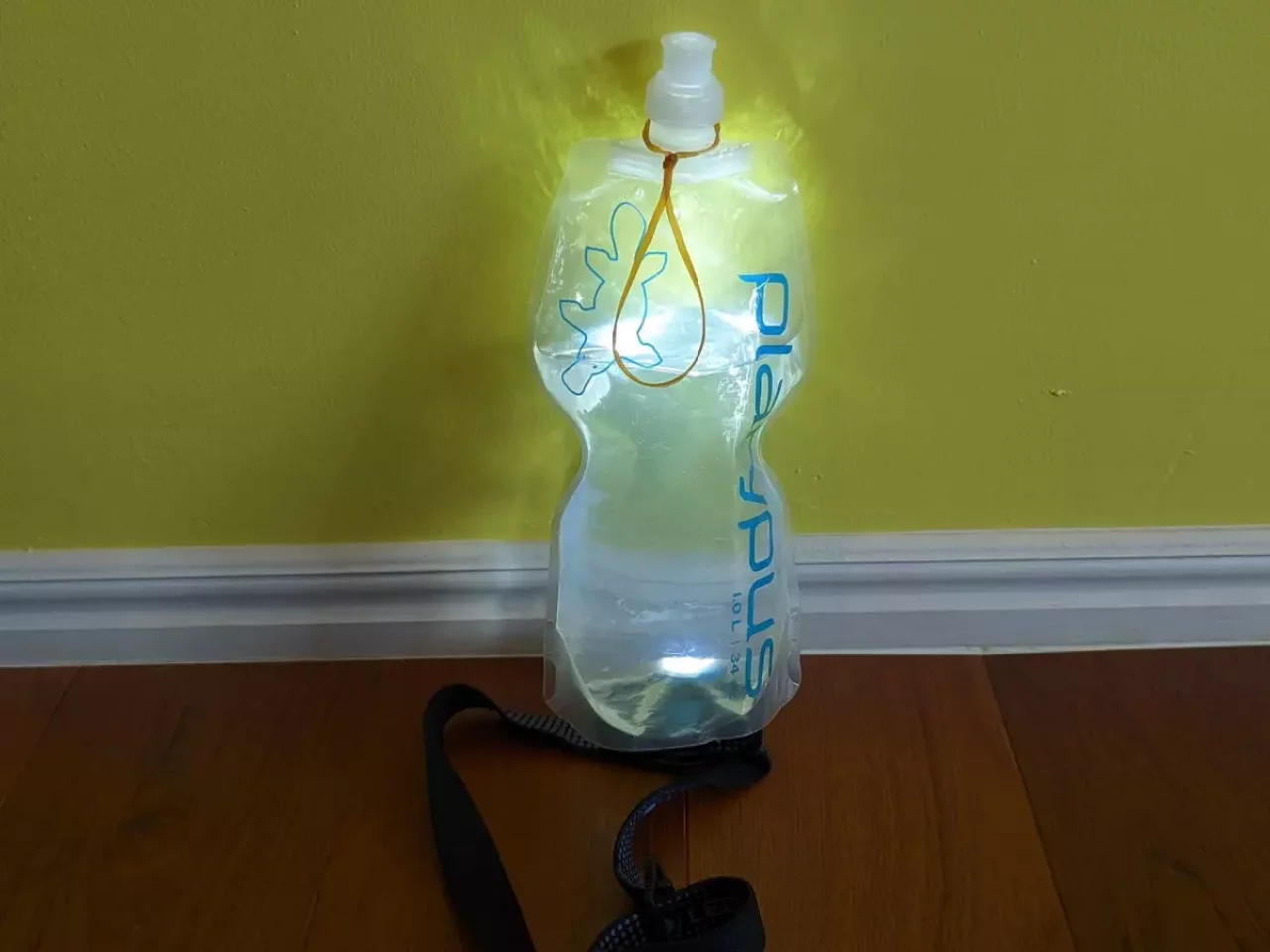 プラティパスとヘッドライトを使った簡易ランタン