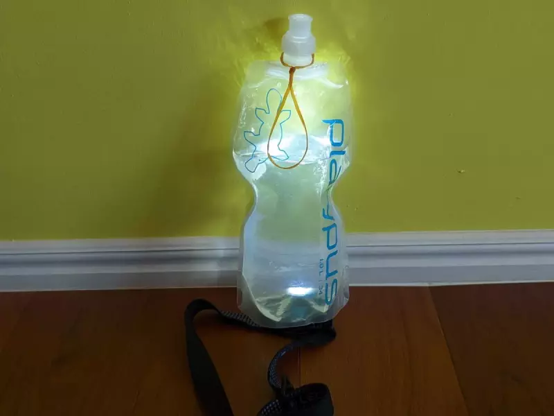 プラティパスとヘッドライトを使った簡易ランタン
