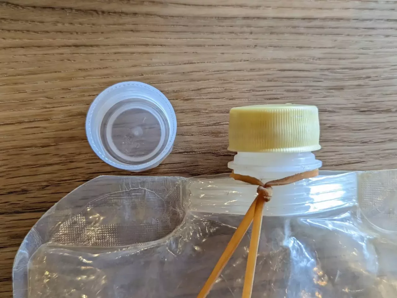 ペットボトルのキャップが使える