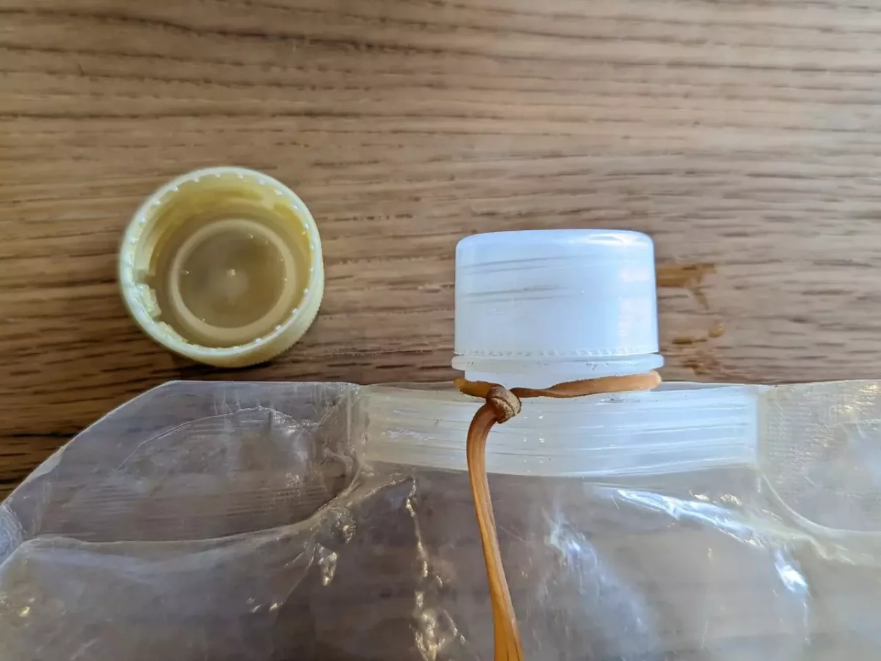 ペットボトルのキャップが使える