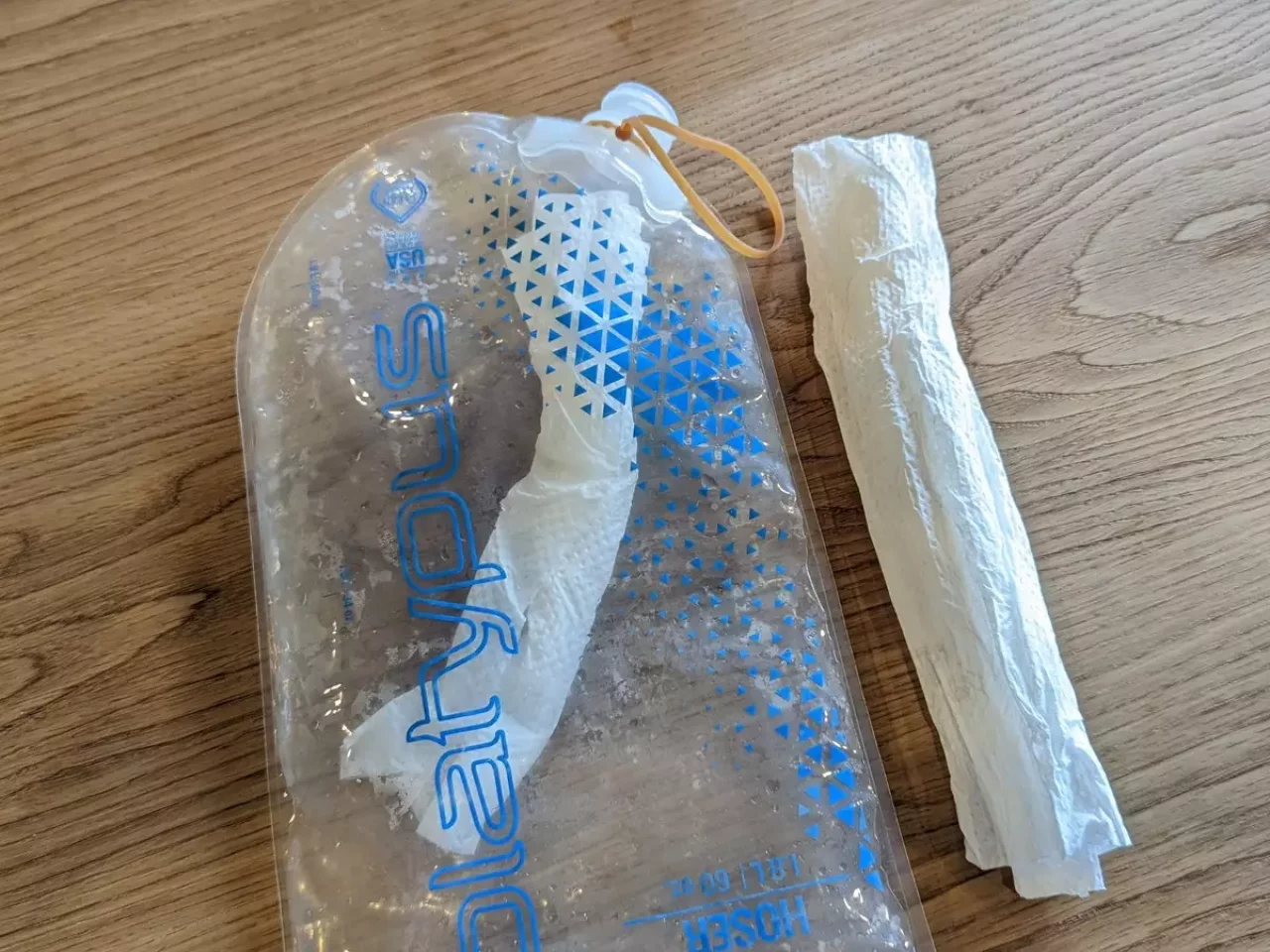 プラティパスの乾かし方