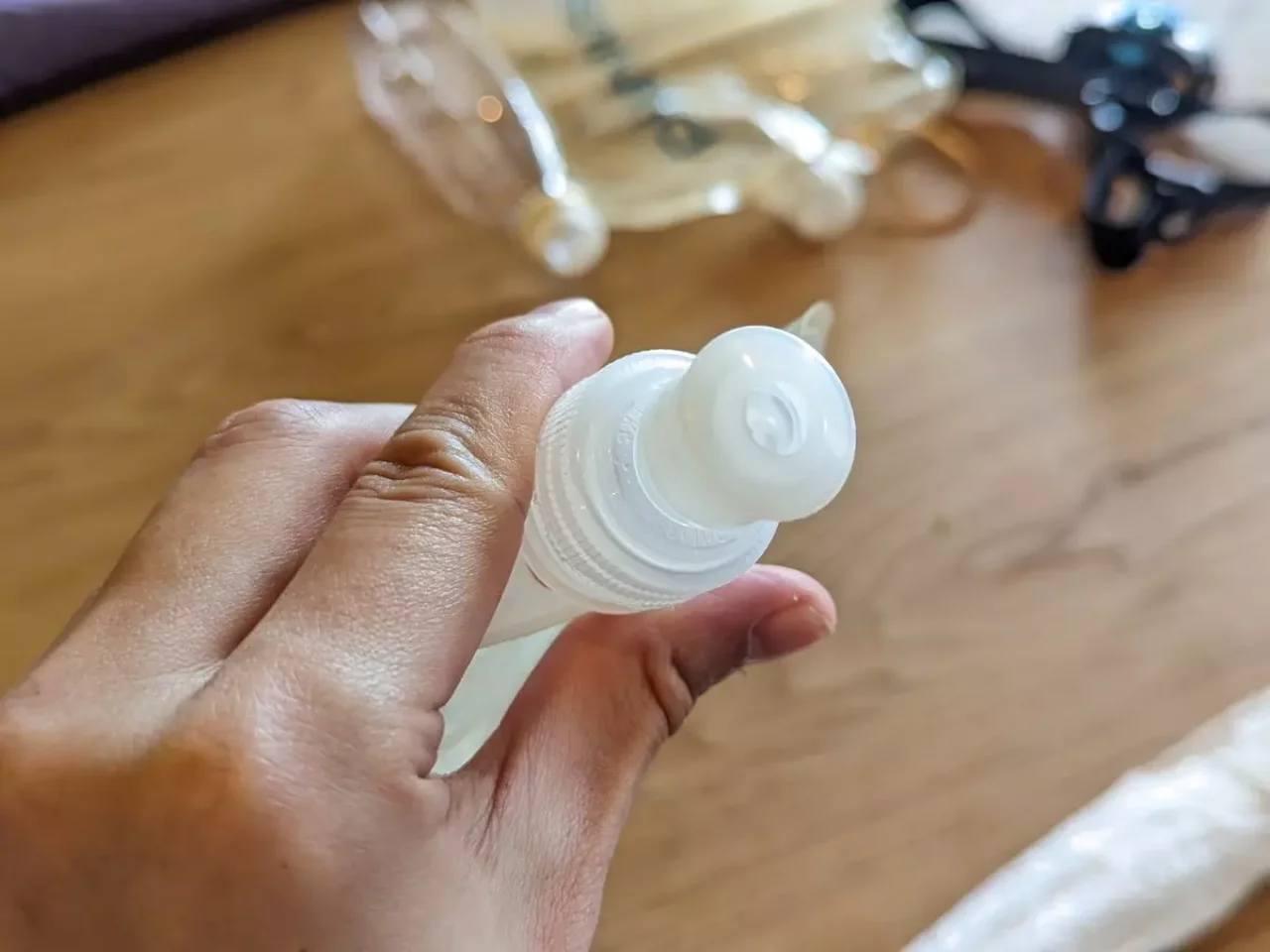 プラティパスの乾かし方