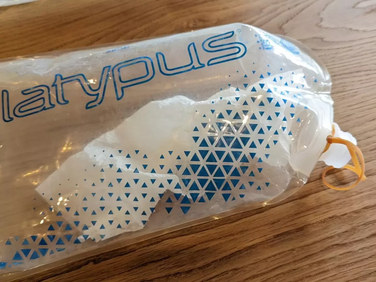 プラティパスの乾かし方