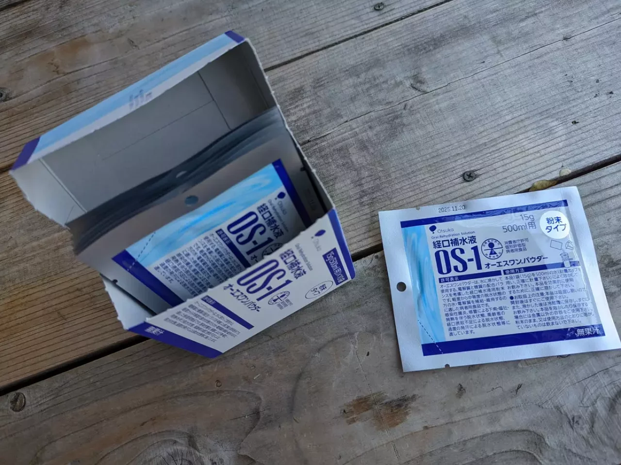 OS1パウダー−脱水症状とミネラル不足には絶対これ