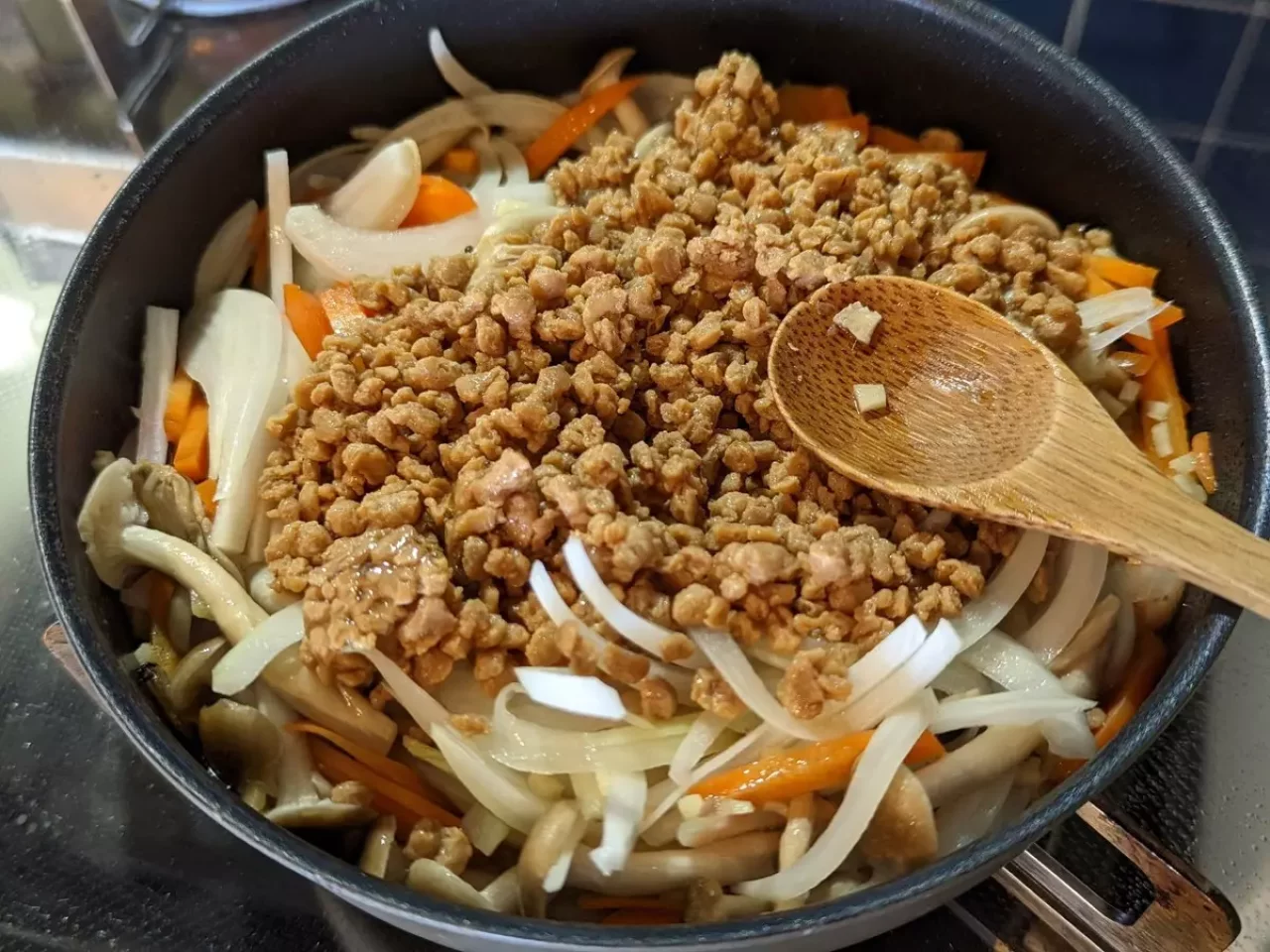 ミンチタイプを使ったキーマカレー