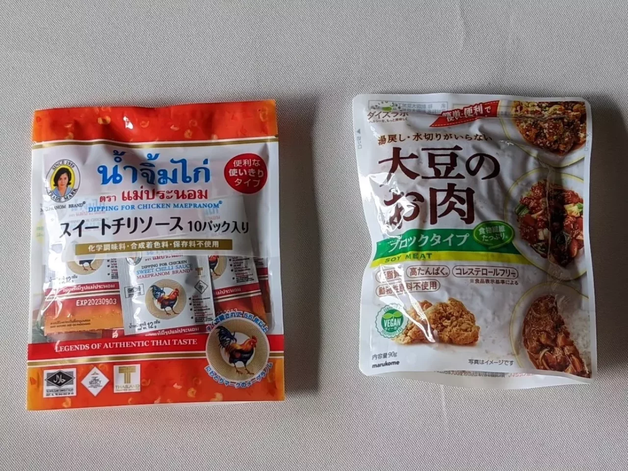 使い切りタイプのスイートチリソース