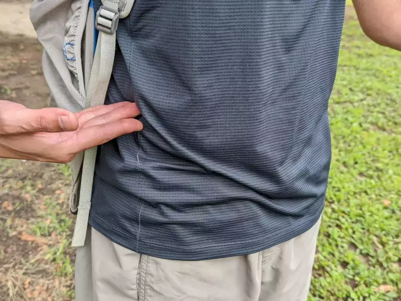 ステップ1:おへその位置を確認