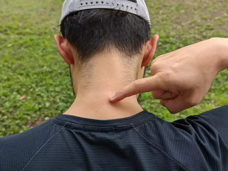 ステップ3:脛骨の位置を特定