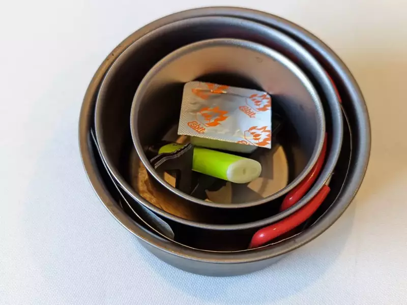 登山 クッカー スタッキング