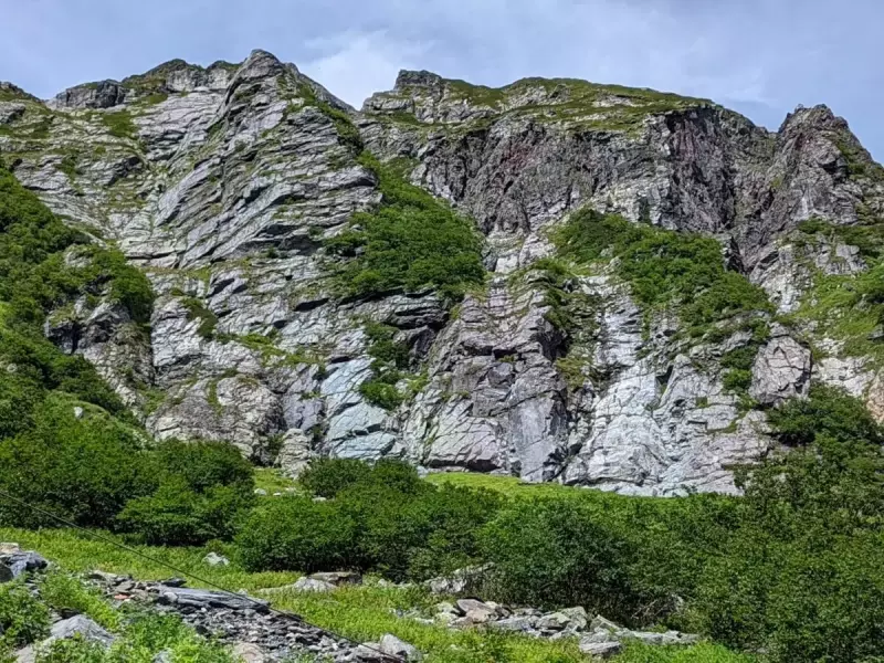 クライミングで人気の北岳バットレス