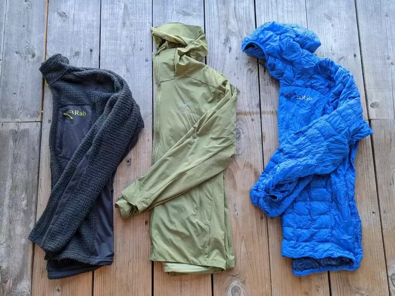 行動中の防寒着の選び方