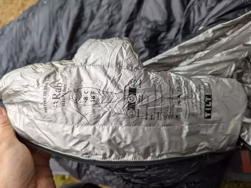 Rabのシュラフ-ミシックウルトラ360の高品質なダウン