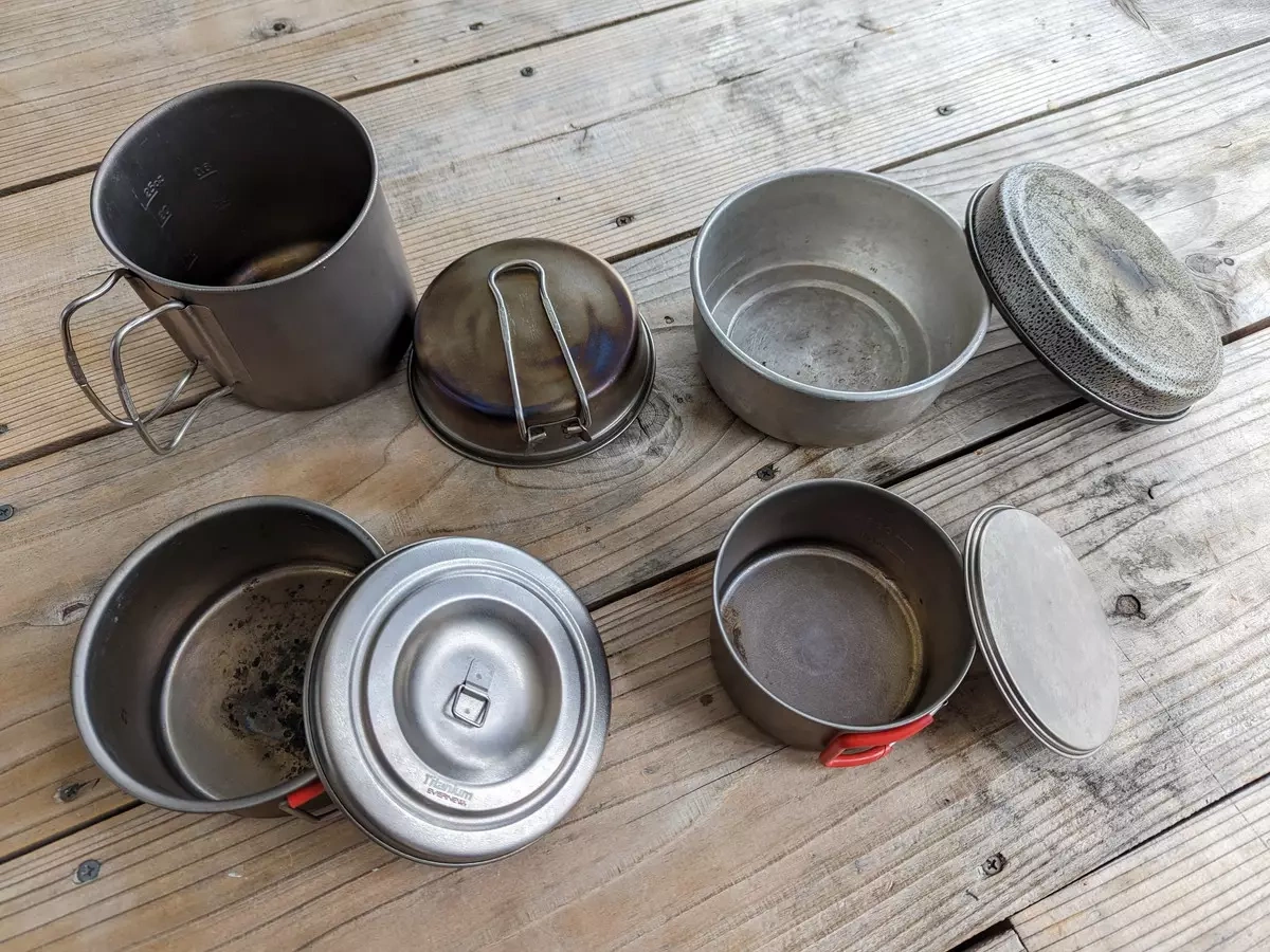 最も軽量なクッカーはどれ?チタン・アルミ別で総チェック!