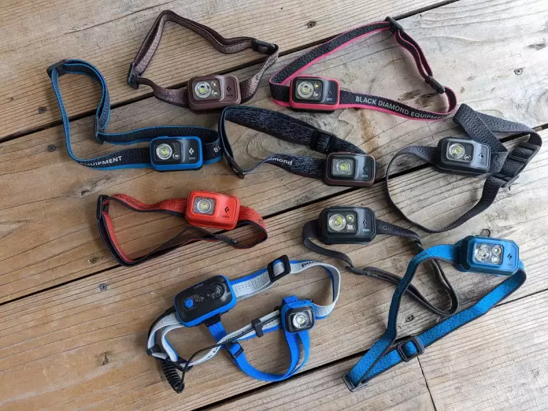 登山で人気のブラックダイヤモンドのヘッドライト