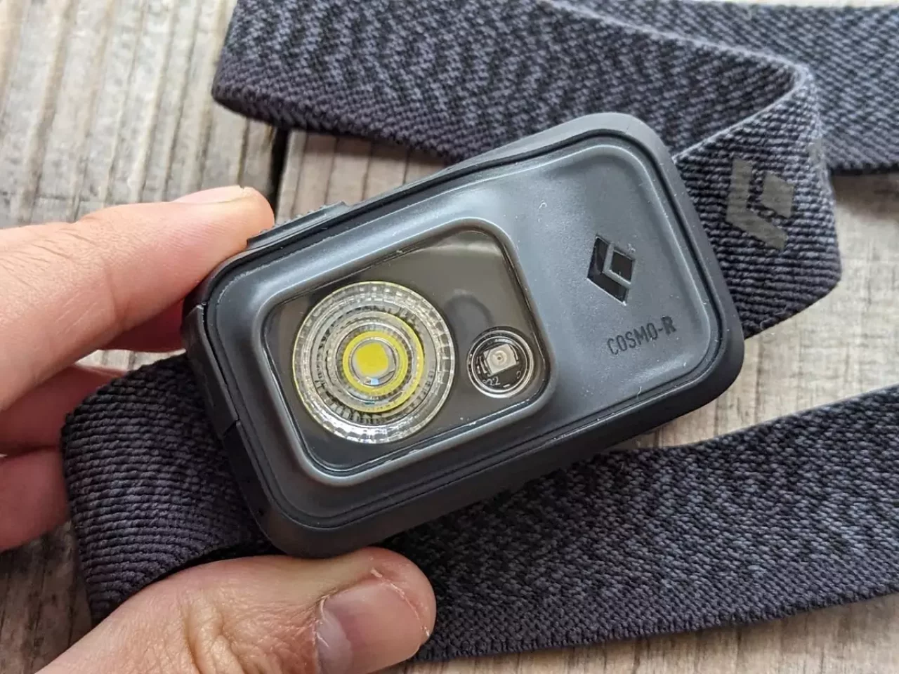 汎用性に優れたスタンダード充電式ヘッドライト『コズモ350-R』