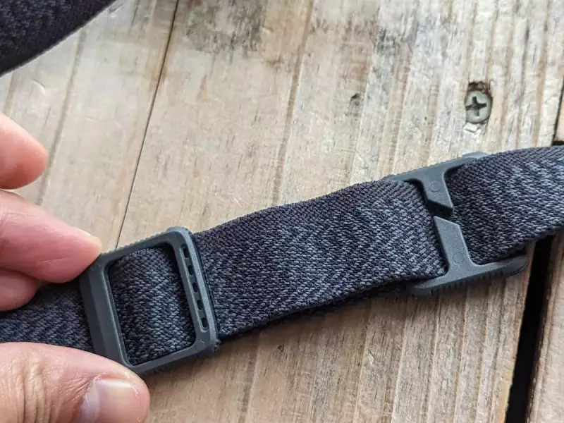 バンドの調整が非常に容易