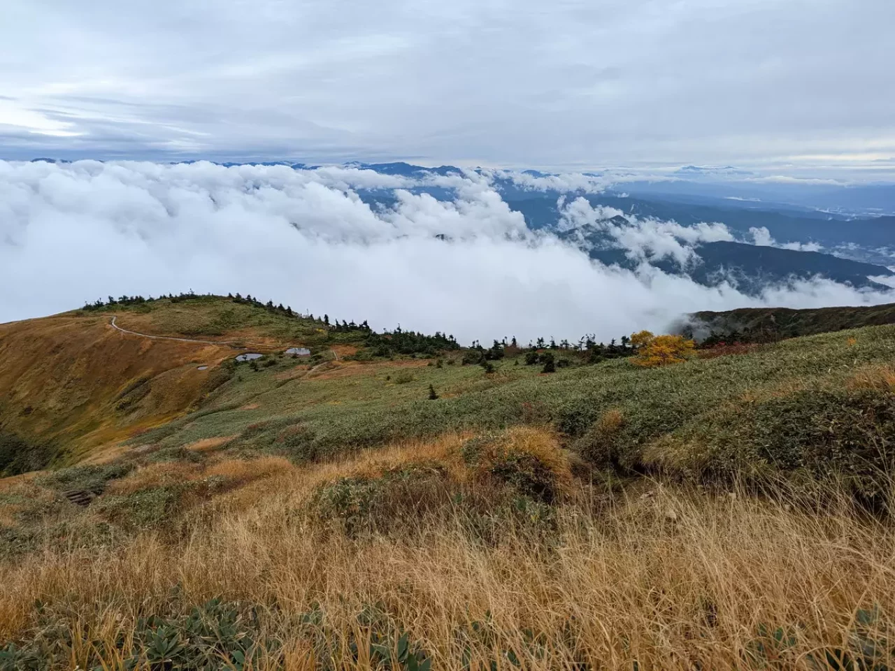 神秘的な景色が魅力の巻機山