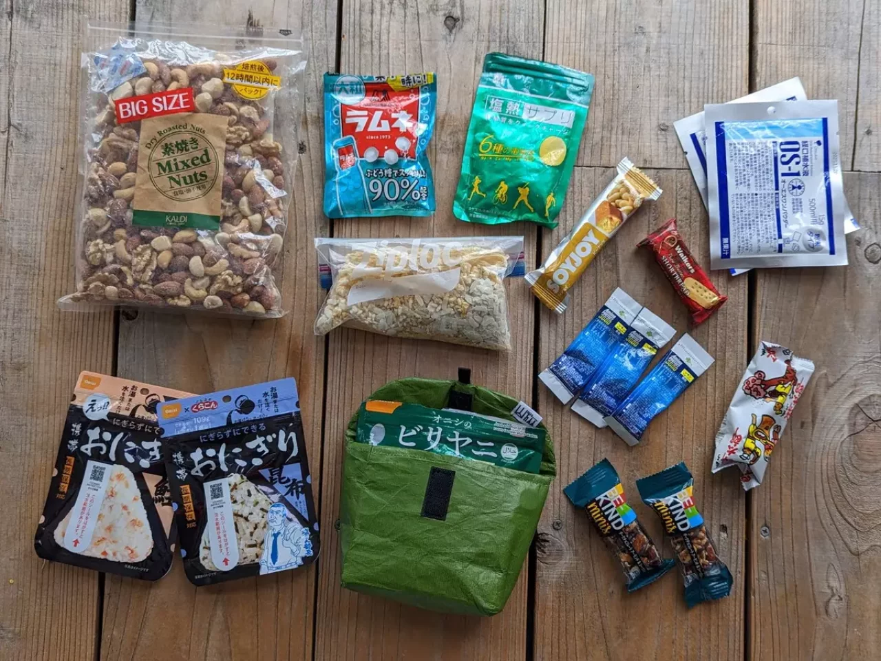 効率よくエネルギー補給ができる行動食