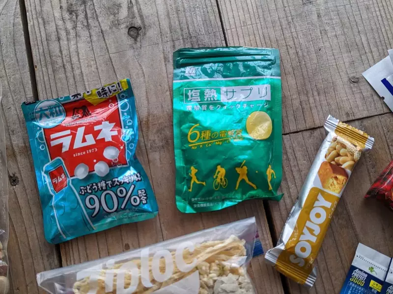 栄養補給ができる行動食