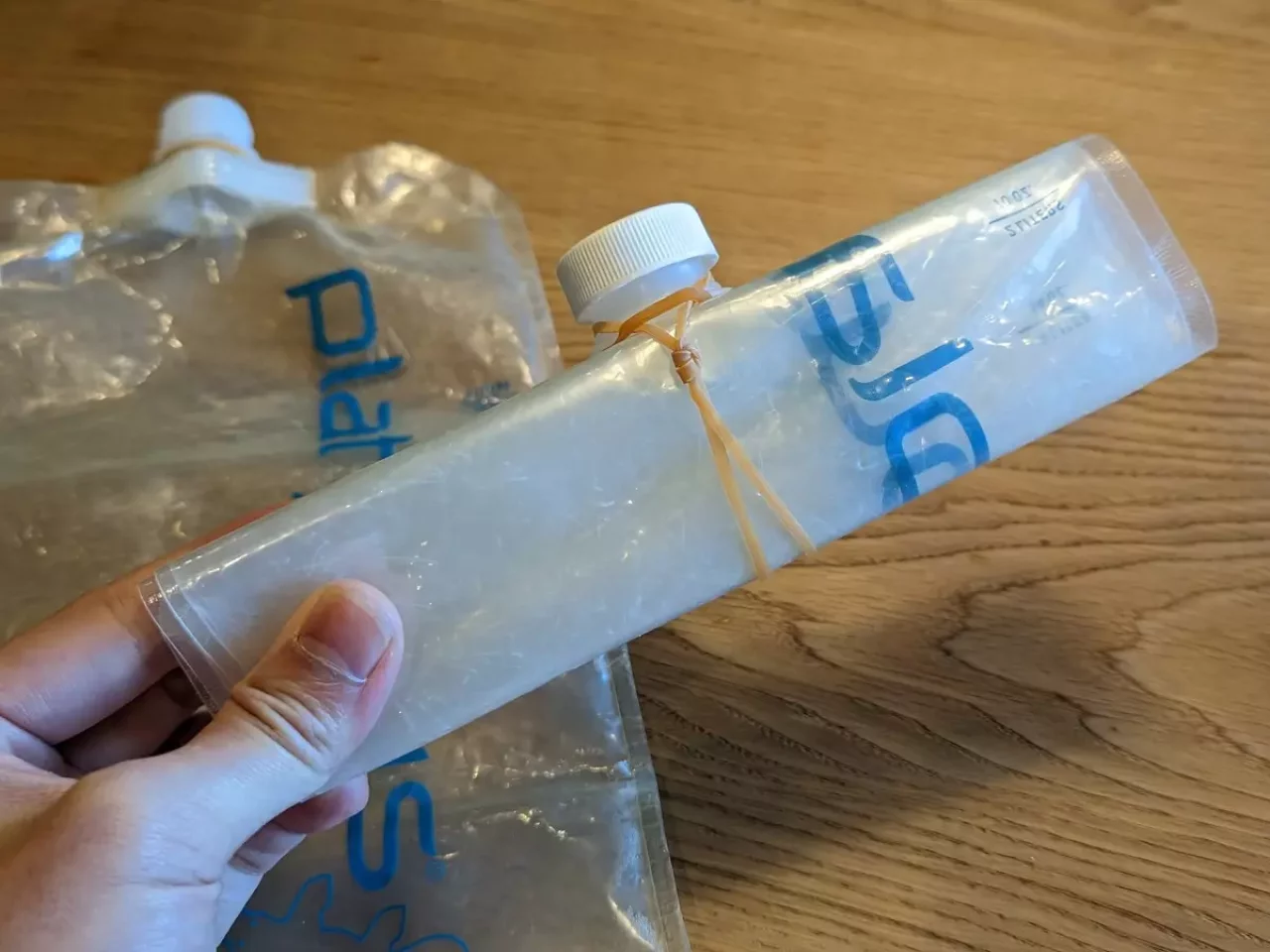 様々な使い方ができるプラティパスの水筒